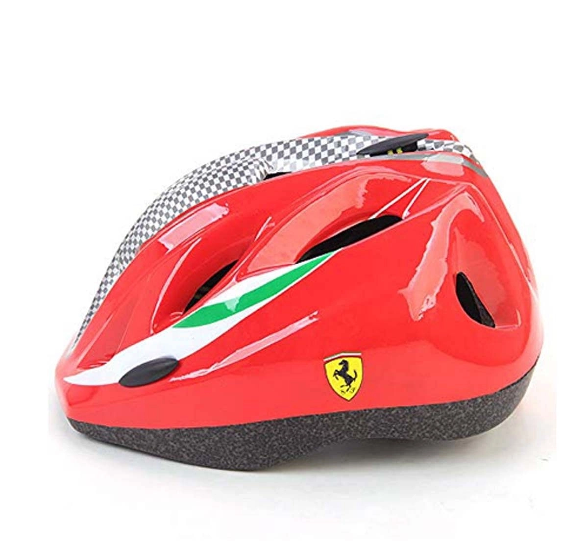Ferrari Sports Kids Helmet Red Ball Sports & Accessories for Kids age 5Y+ 