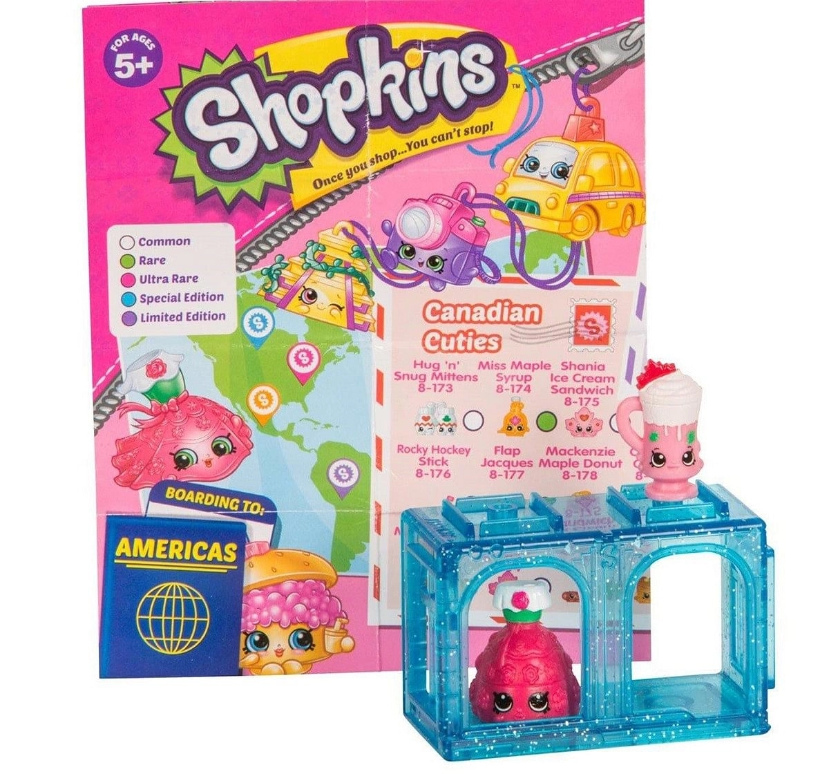 Shopkins S8 America Two Pack Collectible Dolls for age 5Y+ 