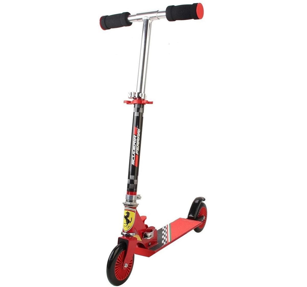 Ferrari 2 Wheel Scooter Black Scooters for Kids age 3Y+ (Black)