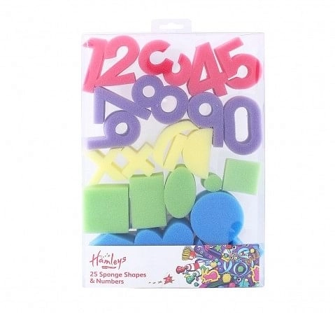 Shop Hamleys Number And Shapes Sponges School Stationery for Kids age ...
