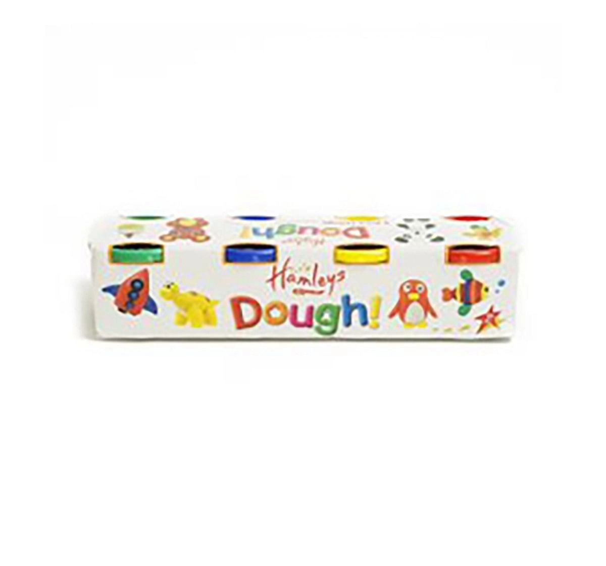  Hamleys Dough Set- Pack Of 4 Clay & Dough for Kids age 3Y+ 