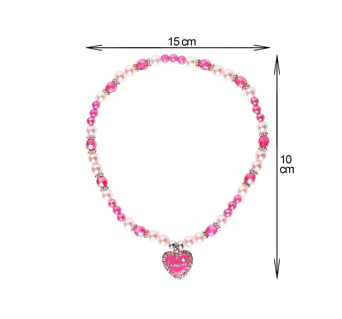 Luvley Pink Poppy High Tea Princess Necklace Accessories for age 3Y+ 