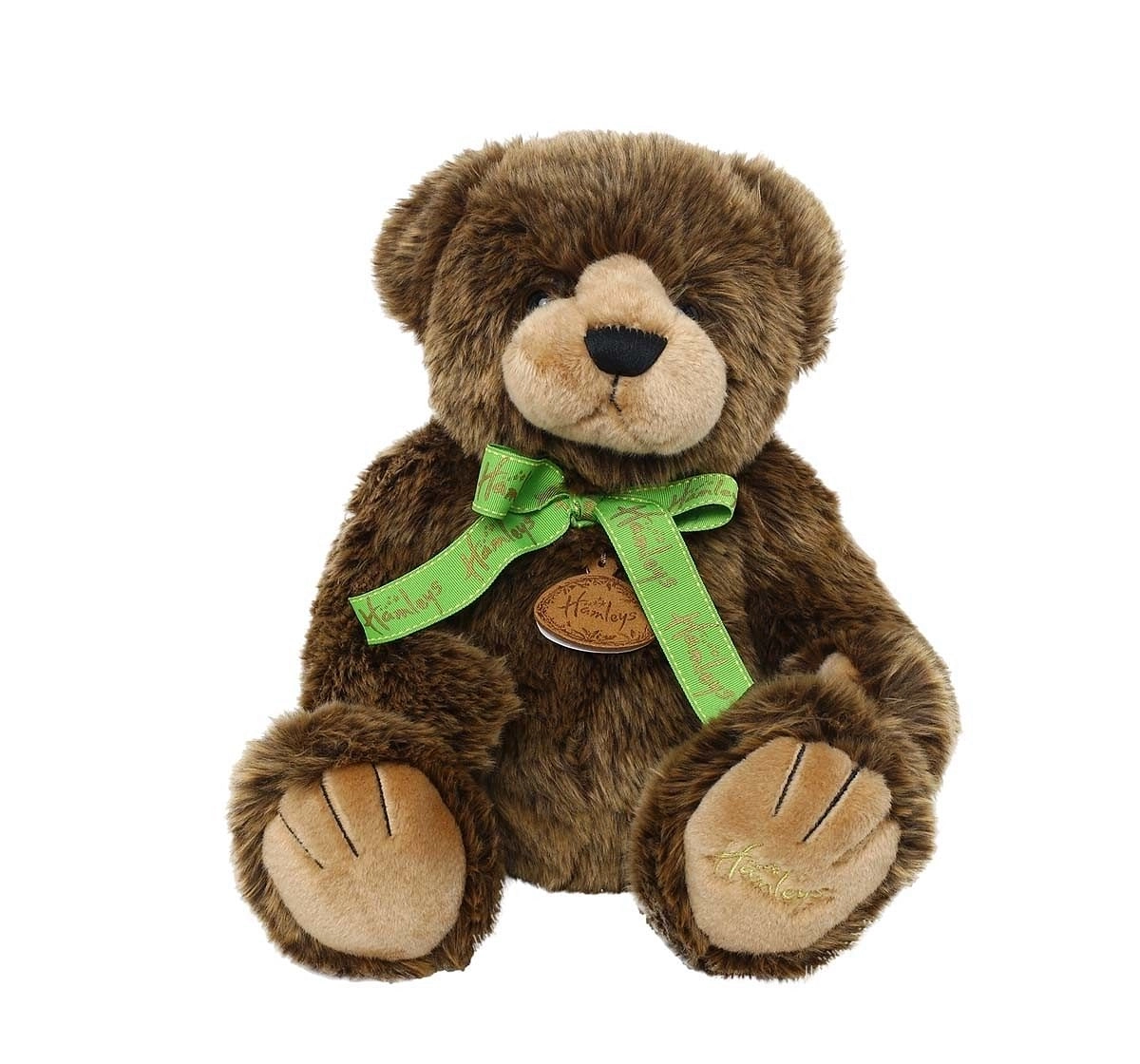Hamleys Brownie Bear Plush Toy (Brown) Teddy Bears for Kids age 3Y+ 35 Cm