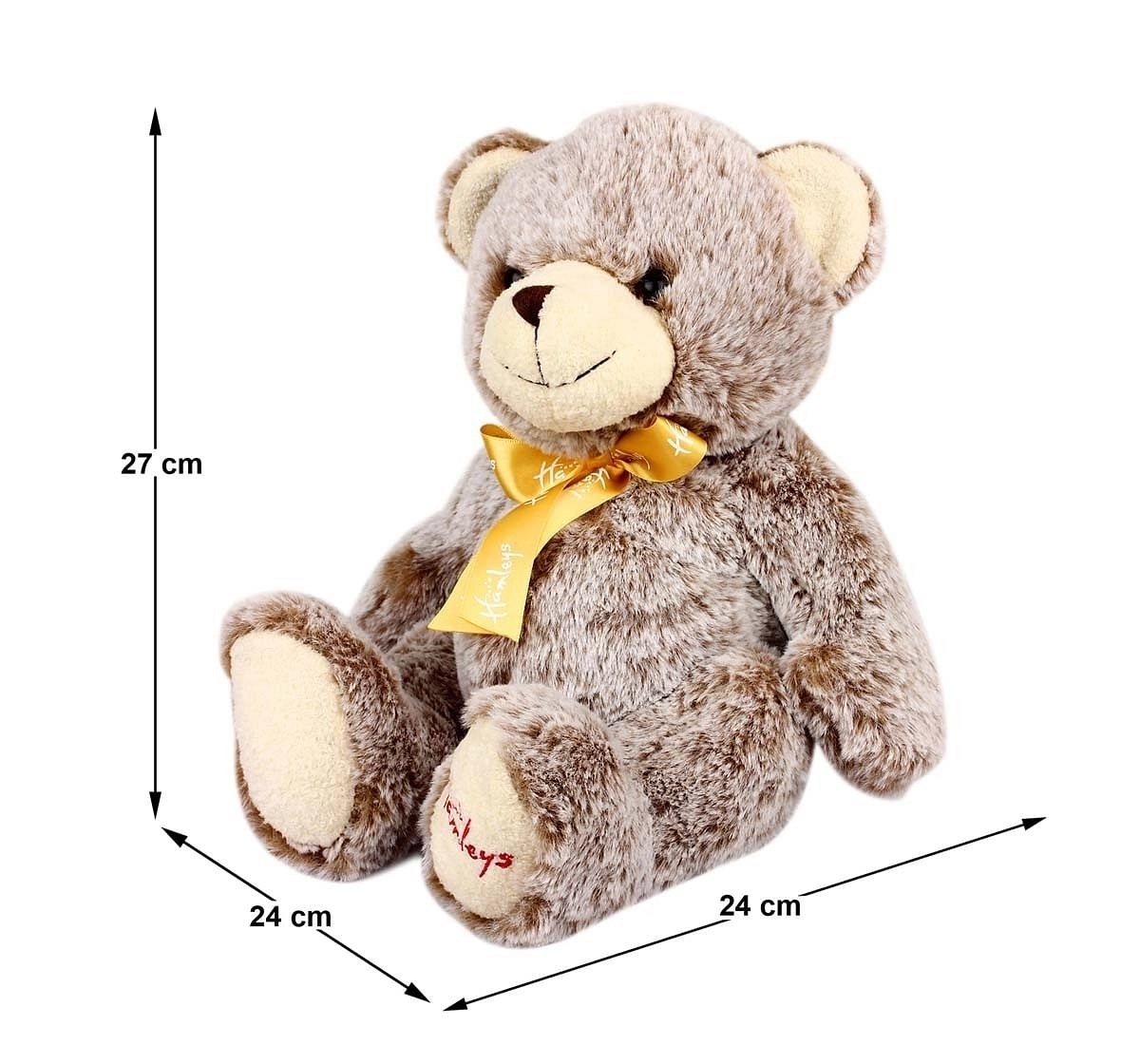 Hamleys Teddy Bear Plush Toy for Kids age 3Y+ 27 Cm 