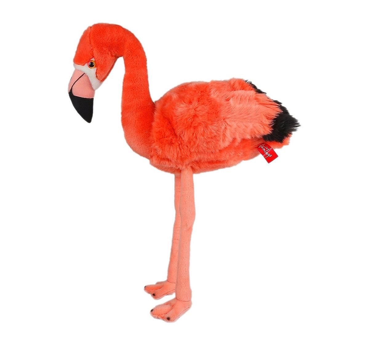  Hamleys Flamingo Finlay Bird Plush Soft Toy (Red) Animals & Birds for Kids age 12M+ - 49 Cm (Orange)