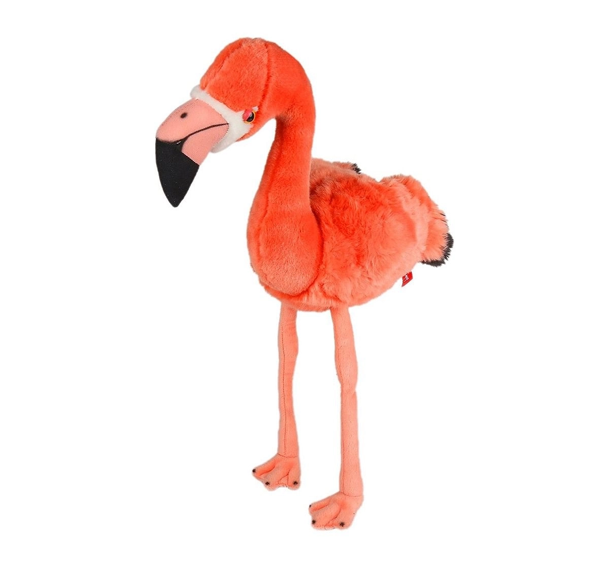  Hamleys Flamingo Finlay Bird Plush Soft Toy (Red) Animals & Birds for Kids age 12M+ - 49 Cm (Orange)