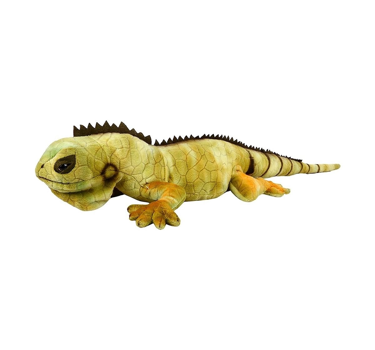 Hamleys Iguana Iggy Animal Plush Soft Toy Animals & Birds for Kids age 12M+ - 17 Cm (Green)