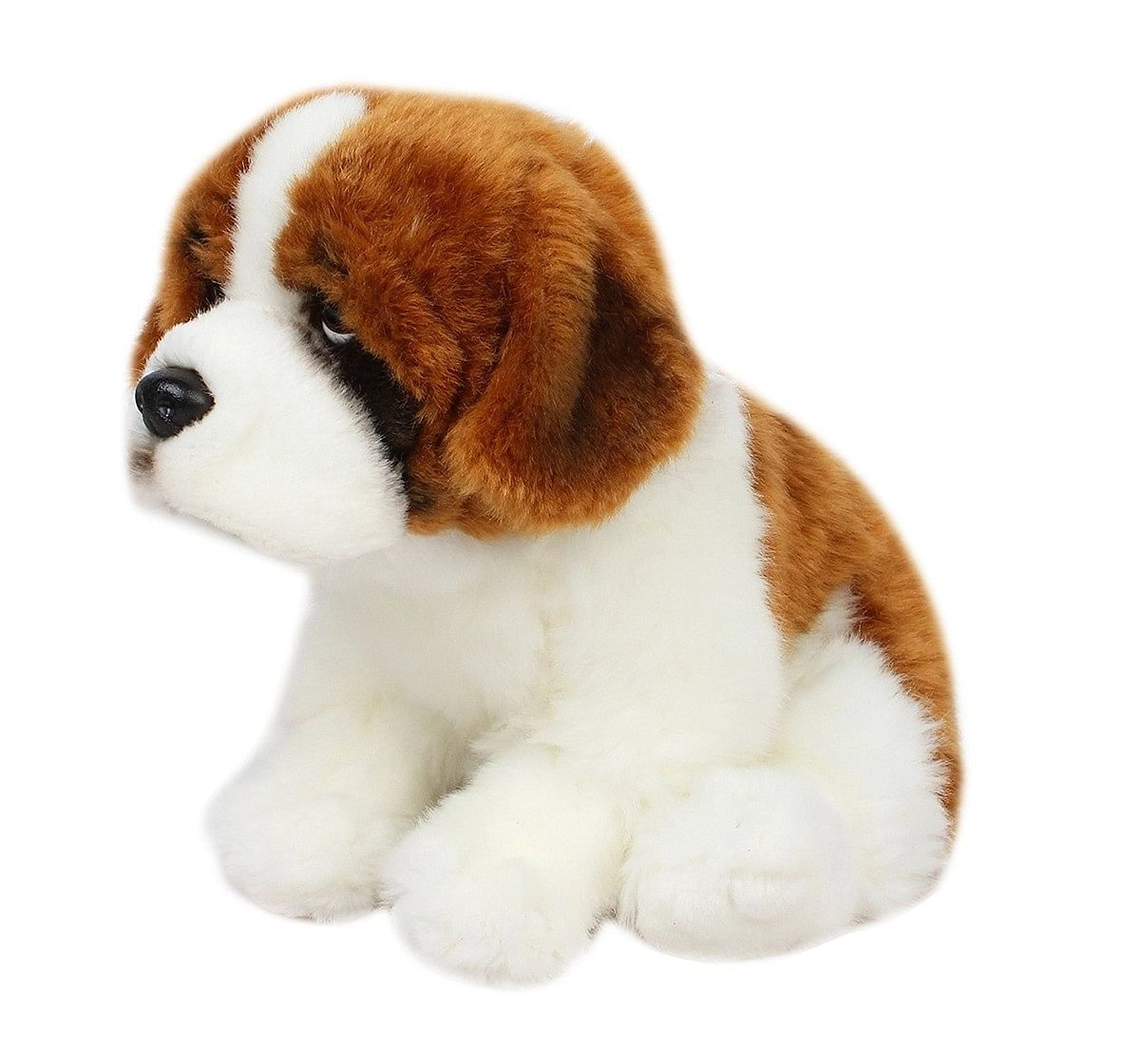 Hamleys Saint Bernard Dog Animal Plush Soft Toy For Kids, age 12M+ - 19 Cm (Beige)