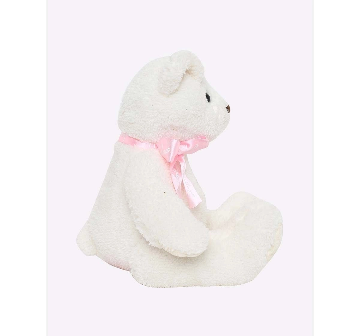 Hamleys Souffle Bear Teddy Bears for Kids Age 0M+ - 25 Cm (Off White)