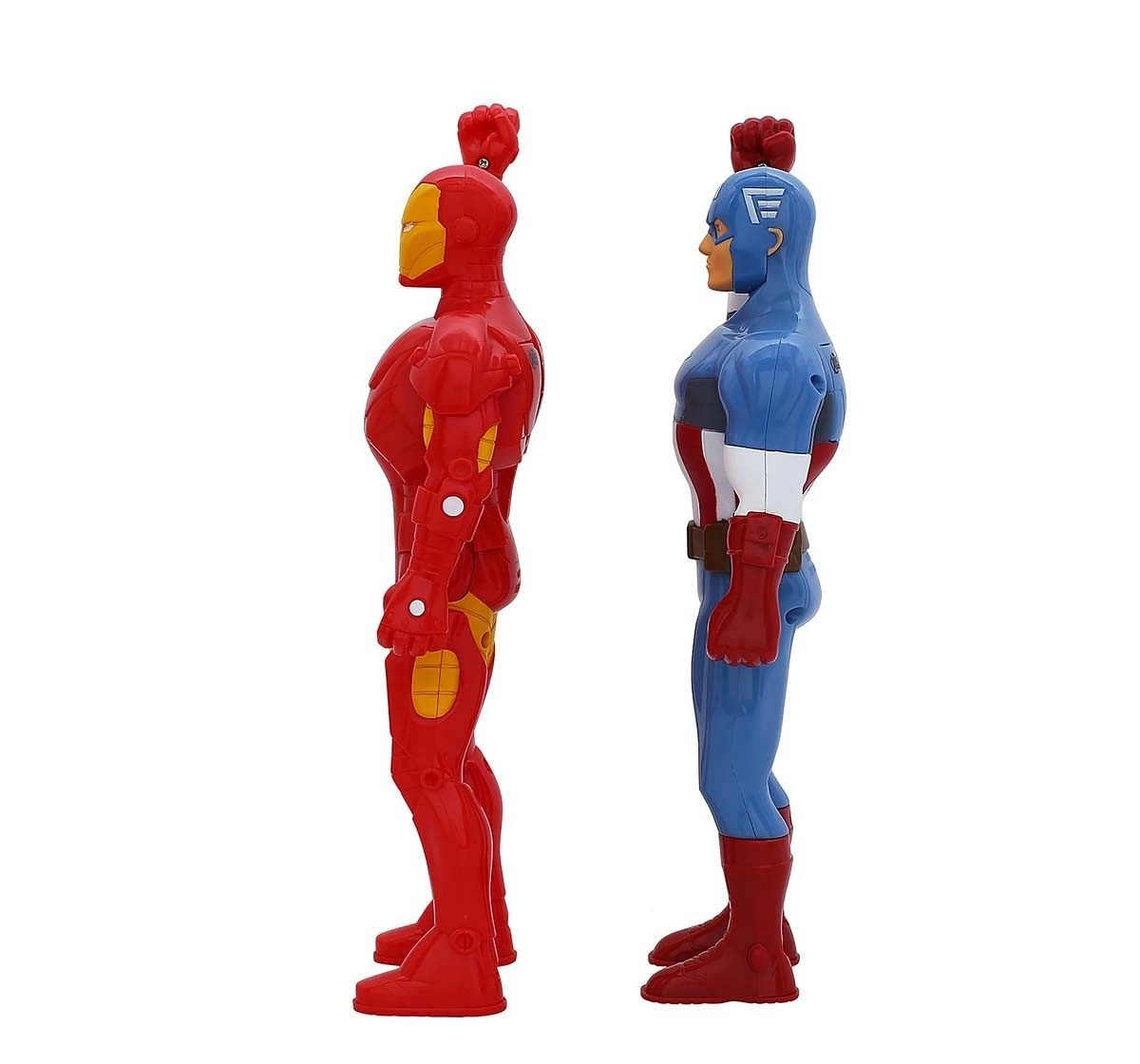 IMC Walkie Talkie Toy Iron Man & Captain America Action Figure Play Sets for Kids age 3Y+ 