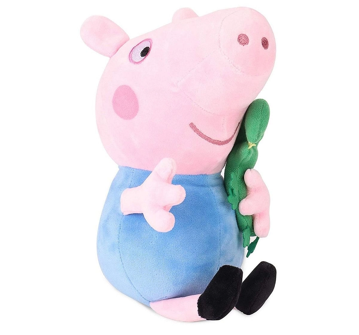 Peppa George Pig with Dinosaur 19 Cm  Soft Toy for Kids age 0M+ (Blue)