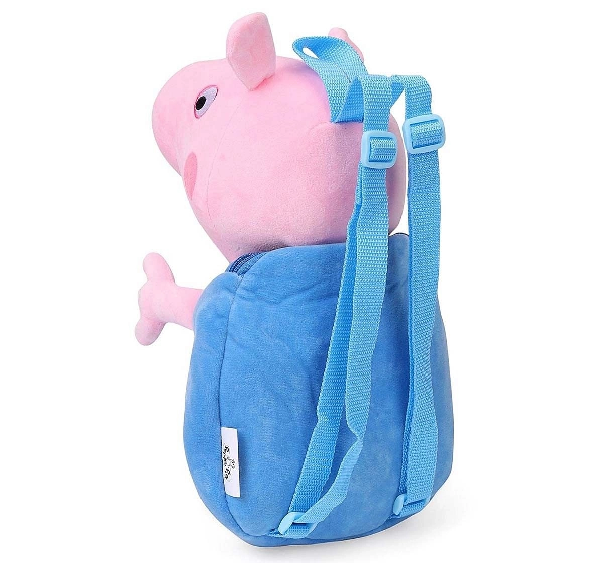 Peppa and George Pig Soft Toy Bag, Multi Color, 44 Cm Plush Accessories for Kids age 2Y+