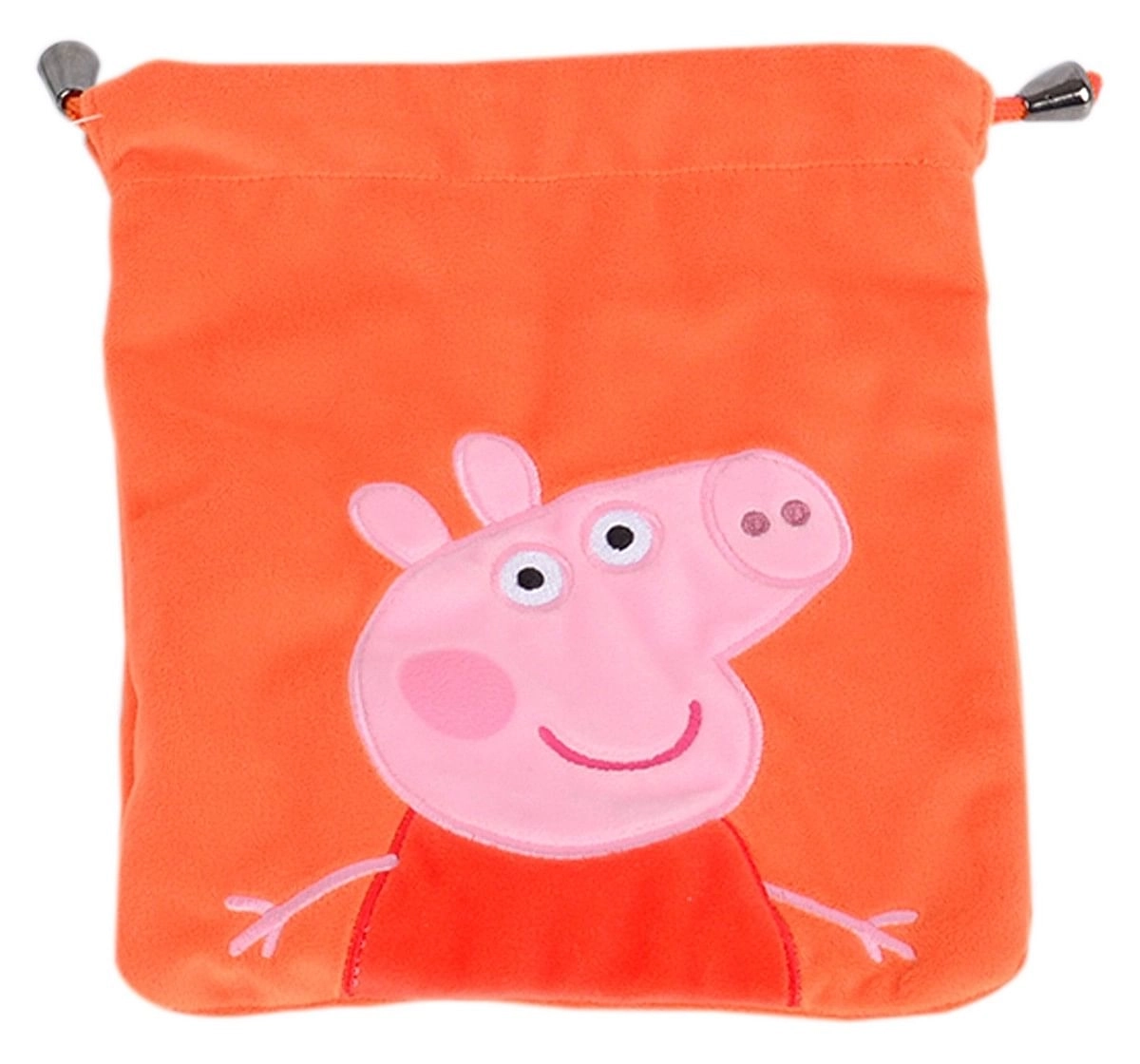 Peppa Pig Plush Toy Bag for Kids age 1Y+ (Orange)