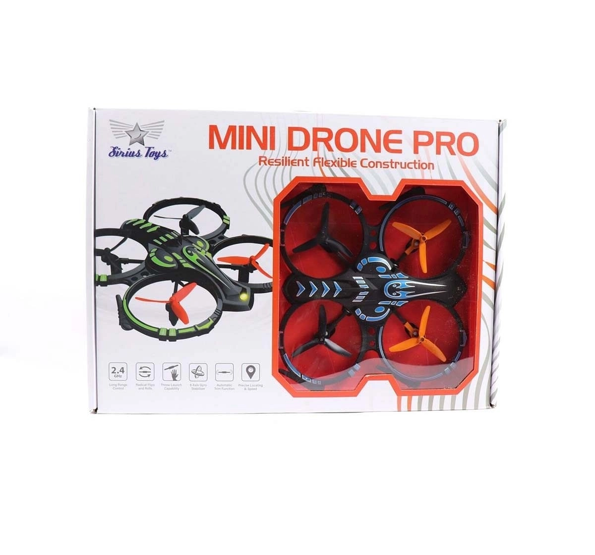 Sirius Toys S-2 Mini Ar Drone Remote Control Toys for Kids Age 8Y+