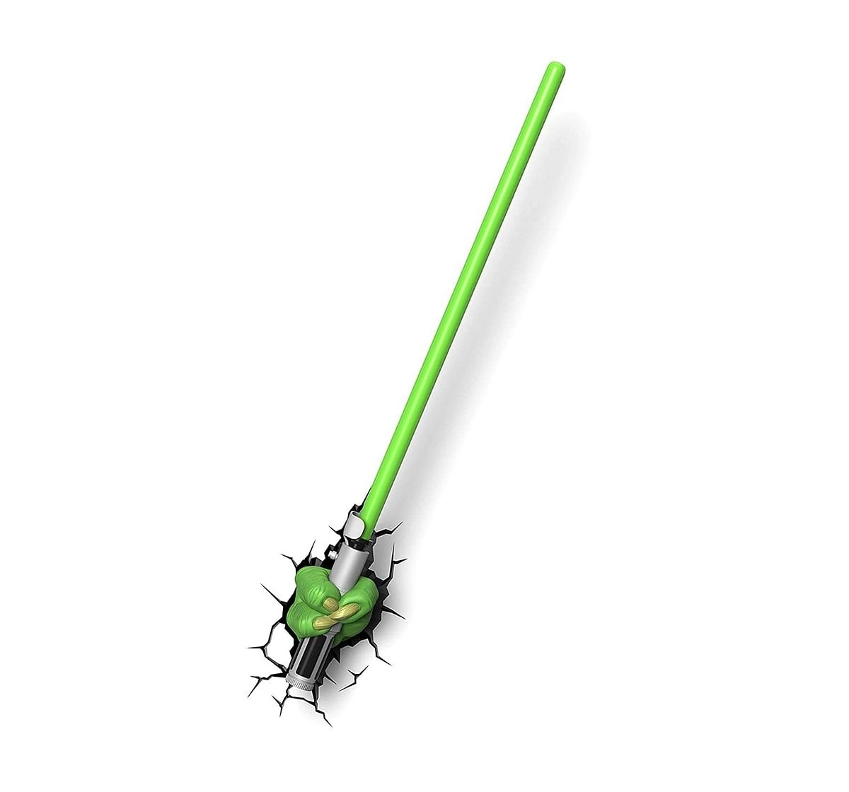 Star Wars Plastic And Metal Ep7 Star Wars Yoda Saber 3D Wall Deco Light for Kids age 4Y+ 
