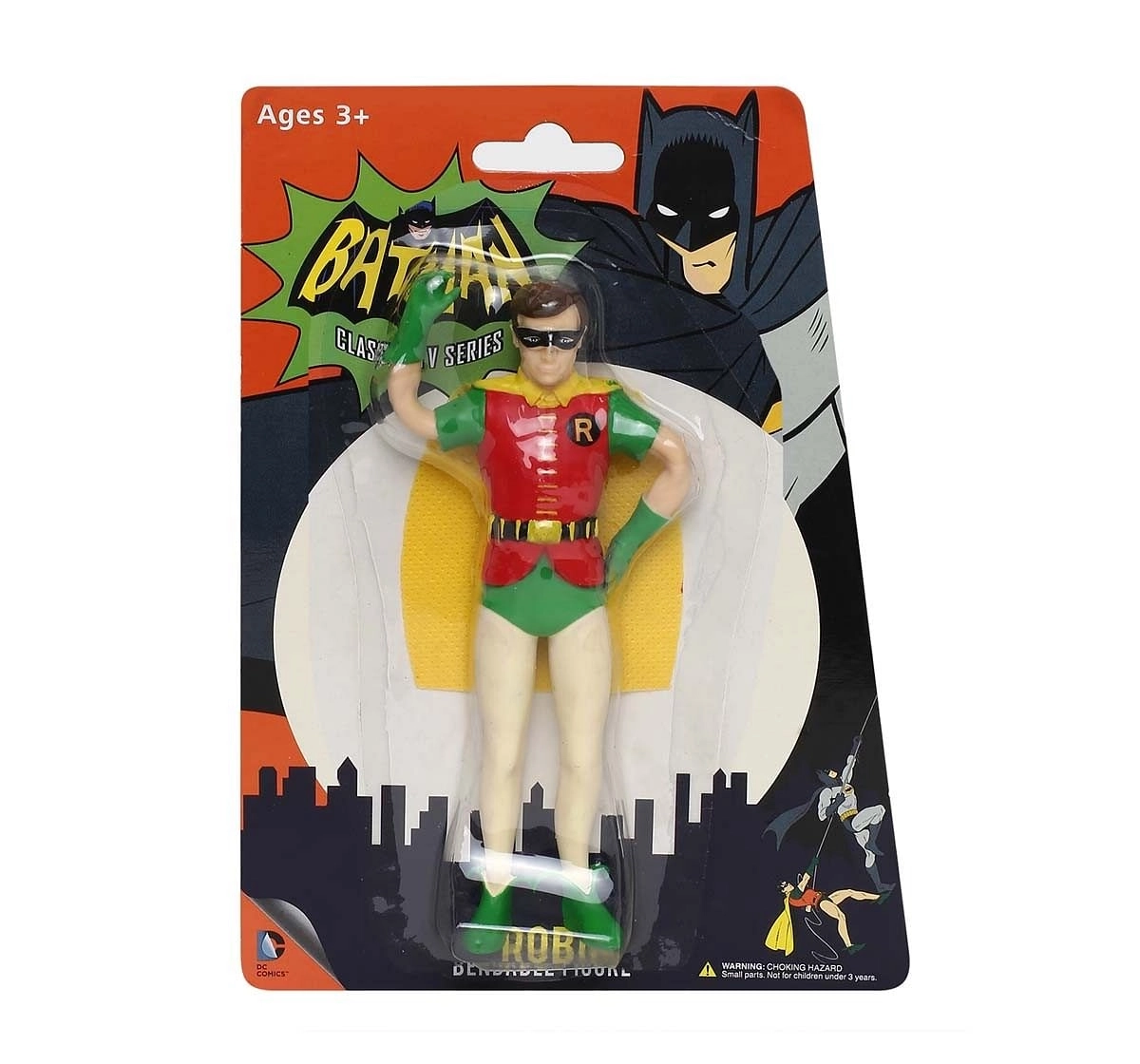 Nj Croce Batman Classic Tv Series Robin Bendable Action Figures for Kids age 3Y+ 