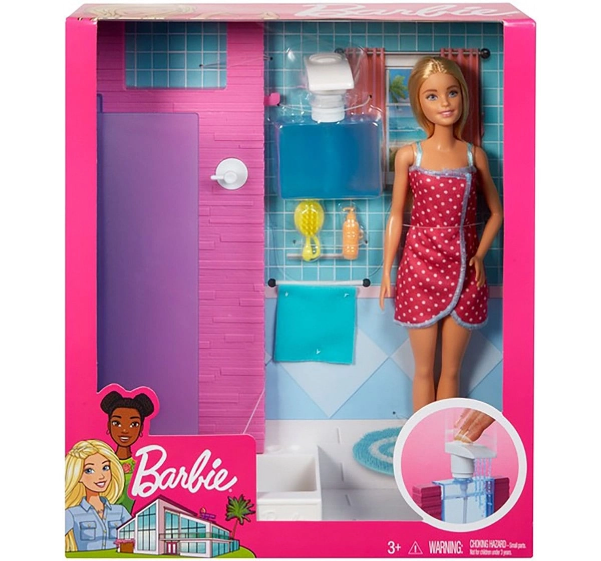 Barbie Shower Dolls & Accessories for age 3Y+ 