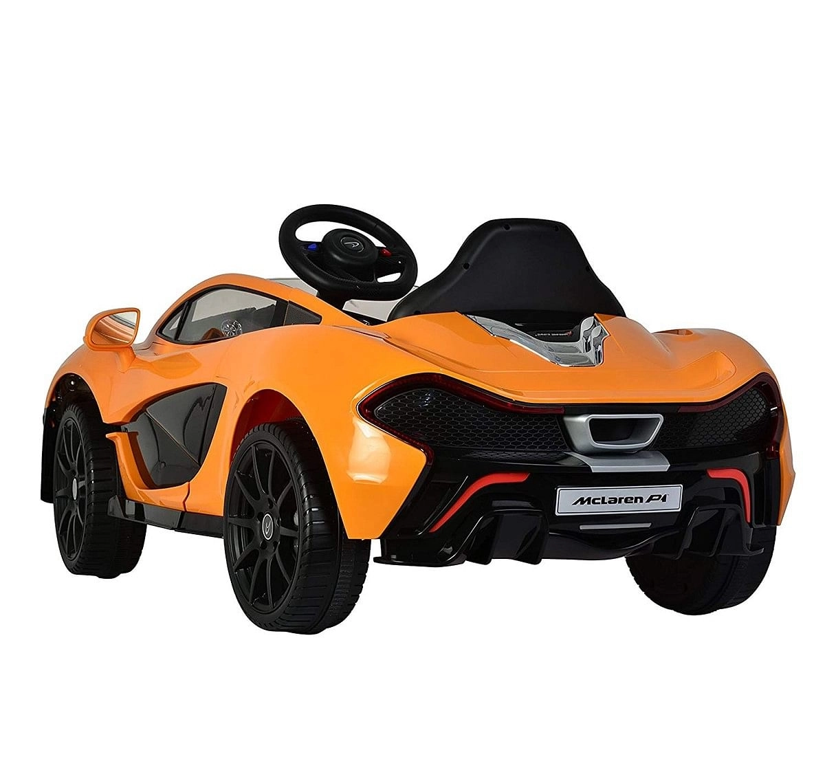 Chilokbo McLaren P1 Battery Operated Ride-on Car Orange Battery Operated Rideons for Kids age 18M + (Orange)