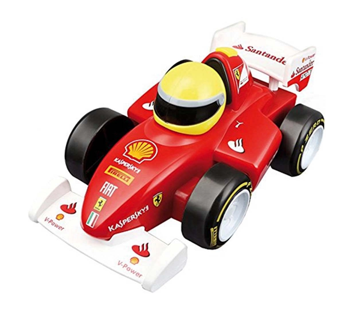 Bburago Junior Ferrari Touch Go Activity Toys for Kids Age 12M+ (Red)