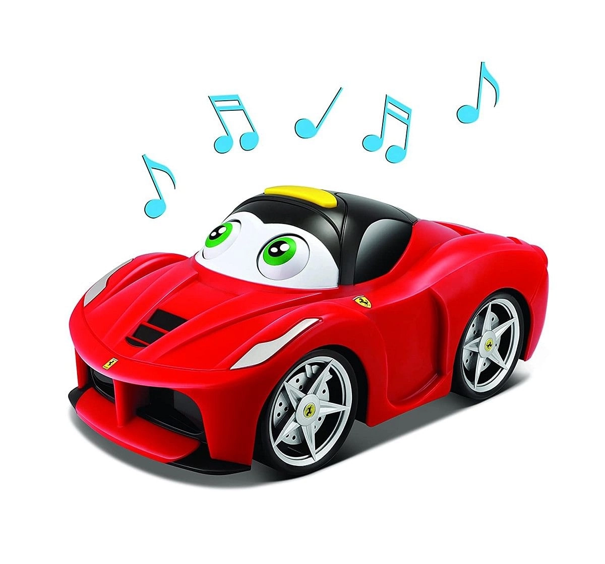 Bburago Junior Ferrari Car Toy Activity Toys for Kids age 12M+ (Red)