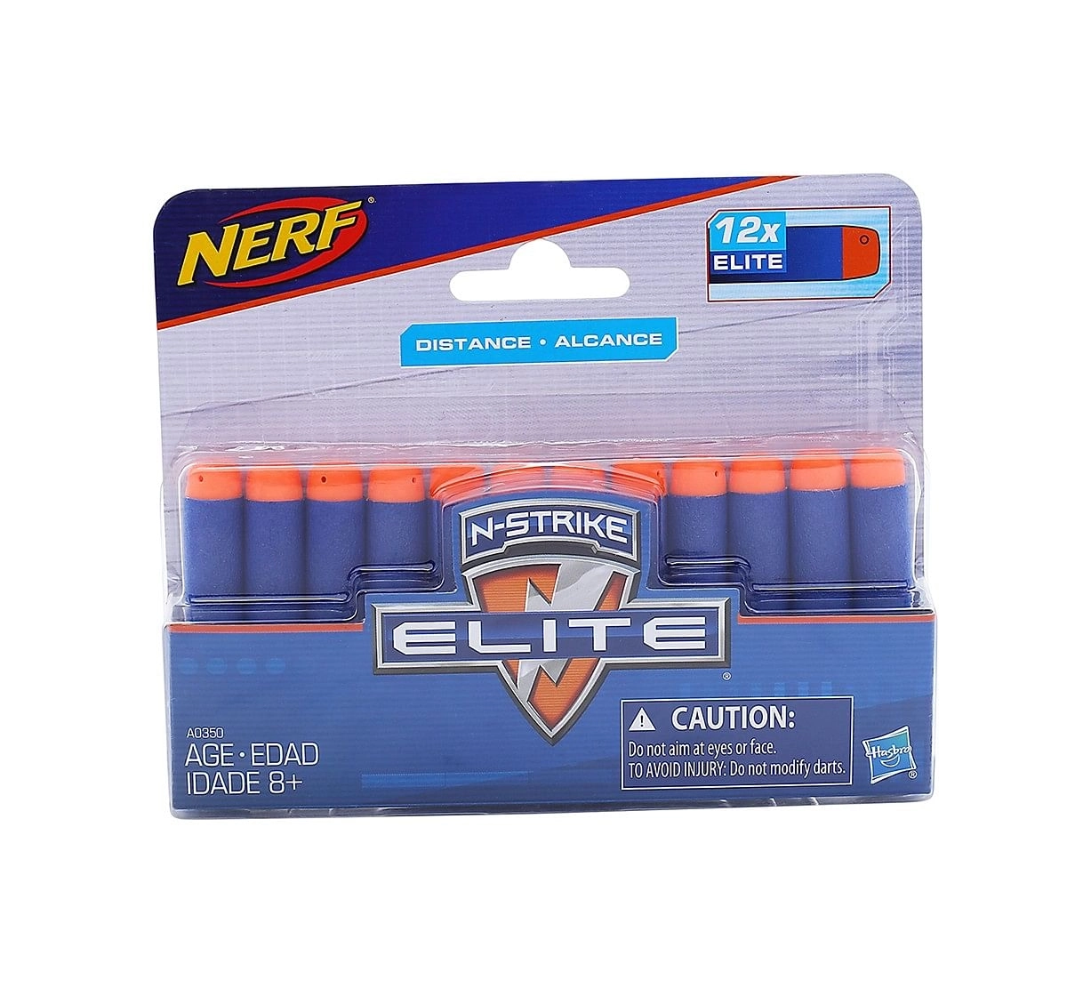 Nerf N-Strike Elite 12 Dart Refill Target Games and Darts for Kids age 8Y+ (Blue)