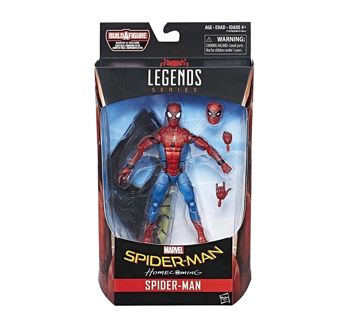 Marvel The Amazing Spider Man 2 Legends Infinite Series, 1 Black Action Figure for Kids age 4Y+ 