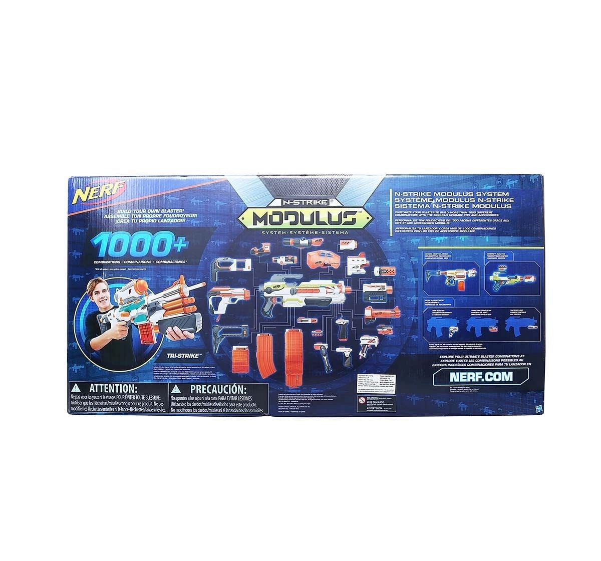 Nerf Modulus Tri Strike Blasters for Kids age 8Y+ 
