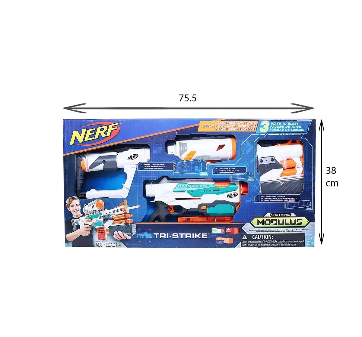 Nerf Modulus Tri Strike Blasters for Kids age 8Y+ 