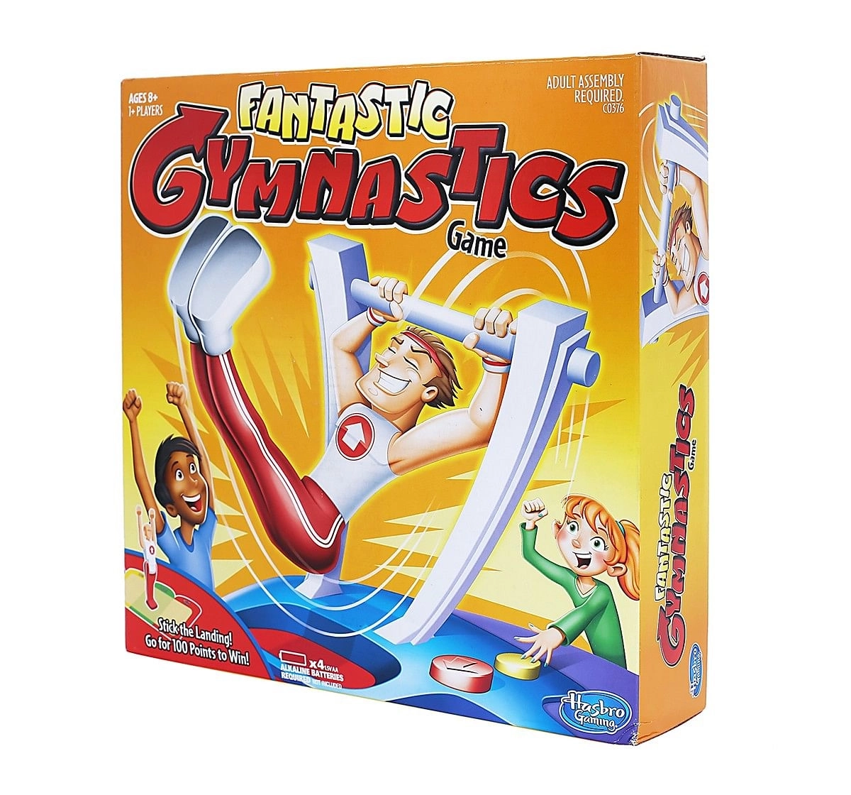 Hasbro Fantastic Gymnastics Board Game For Families And Kids,age 8Y+ 