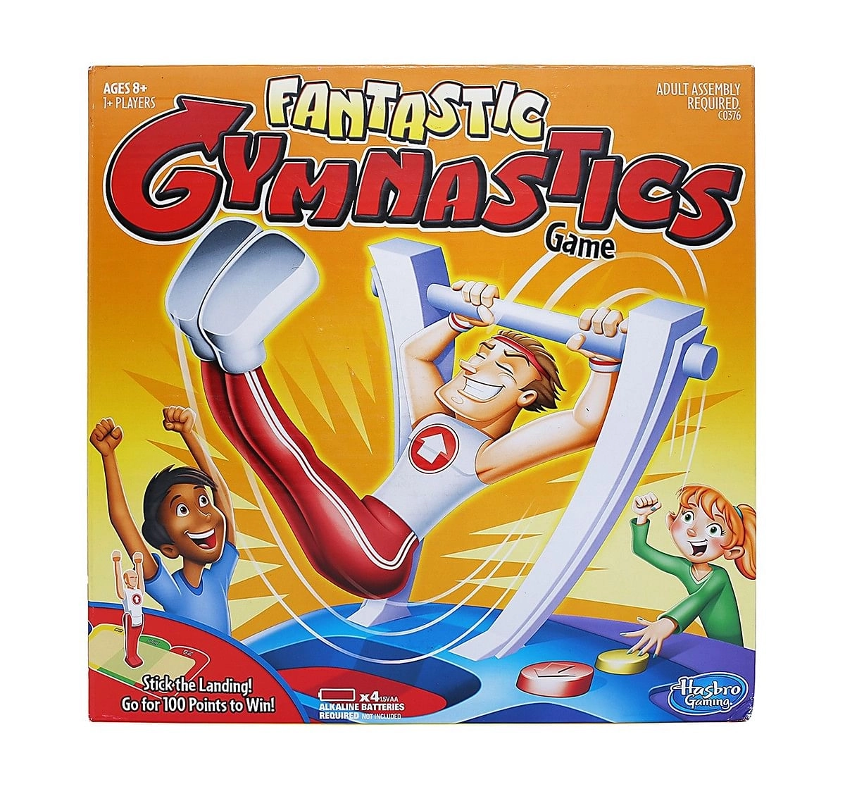 Hasbro Fantastic Gymnastics Board Game For Families And Kids,age 8Y+ 