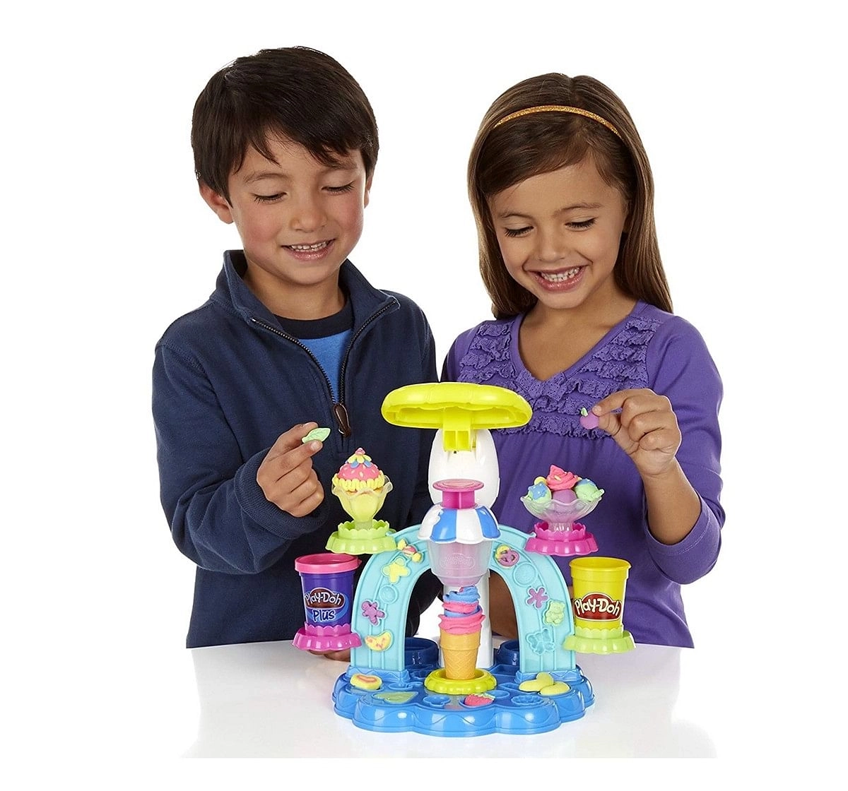 Play-Doh Sweet Shoppe Swirl 'n Scoop Ice Cream Clay & Dough for Kids age 3Y+ 