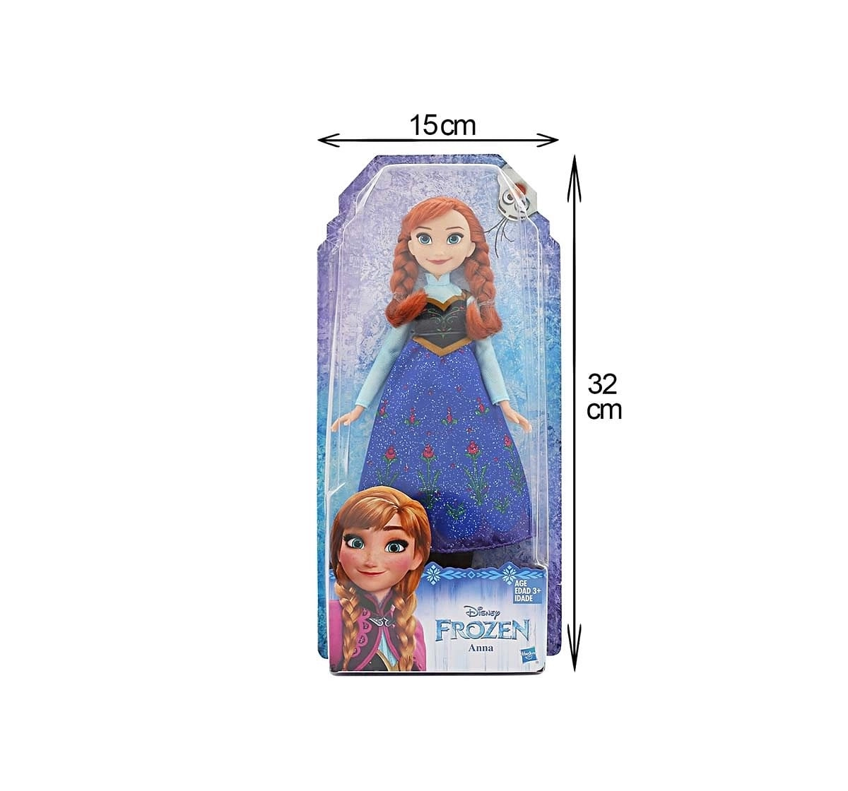 Disney Frozen Anna Fashion Dolls & Accessories for age 3Y+ 