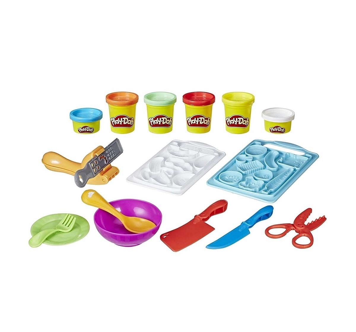 Play-Doh Kitchen Creations Shape n Slice Clay & Dough for Kids age 3Y+ 