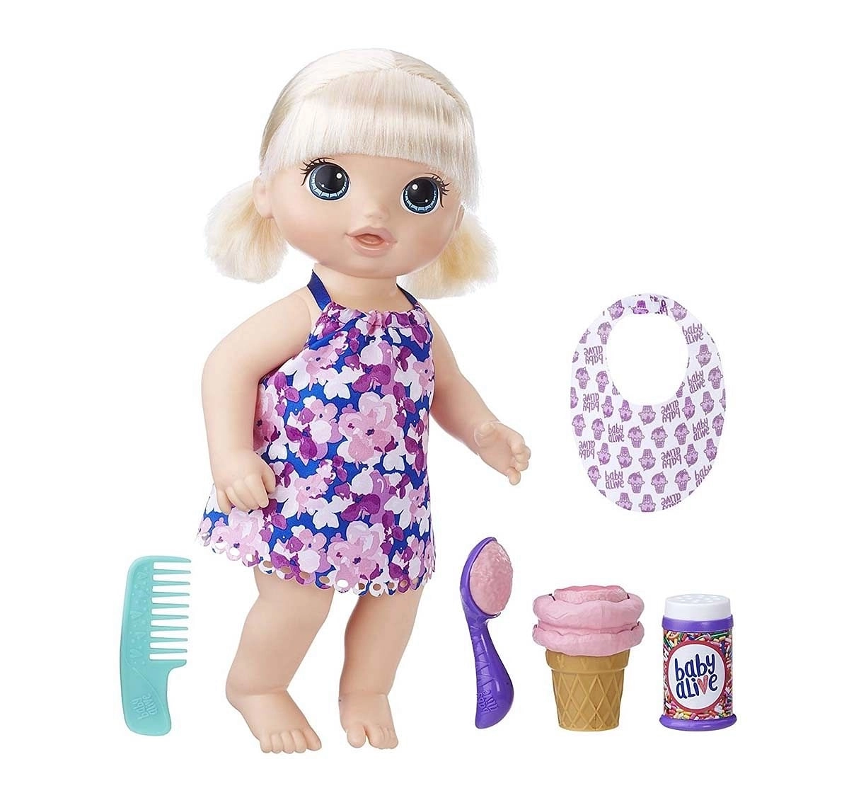Baby Alive Magical Scoops Blonde Dolls & Accessories for age 3Y+ 