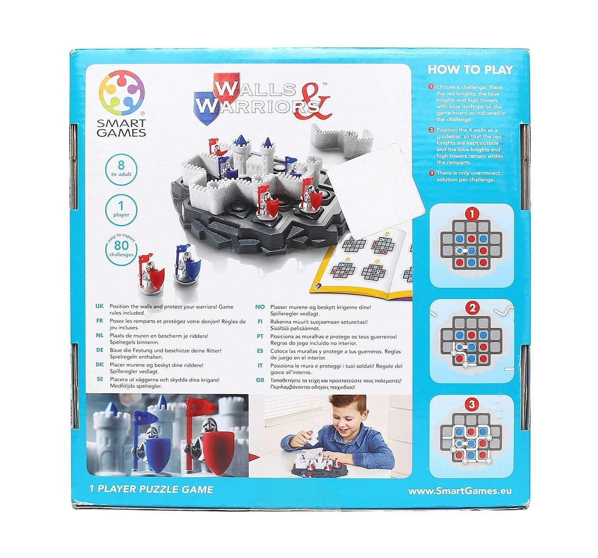 Smart Games Walls And Warriors for Kids age 8Y+ 