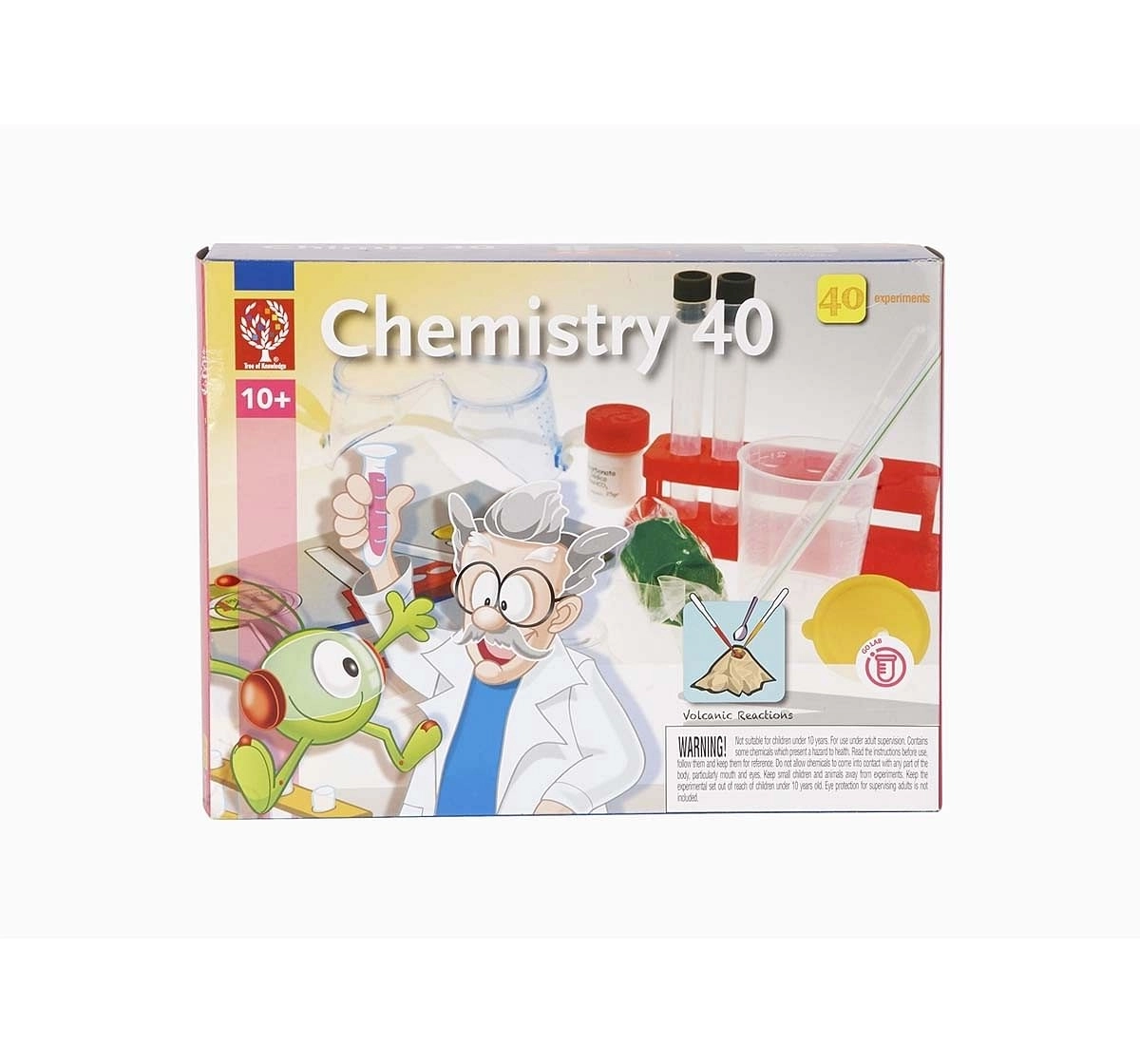 Eduscience Tree Of Knowledge Chemistry Kit- 40 Experiments Science Kits for Kids age 10Y+ 