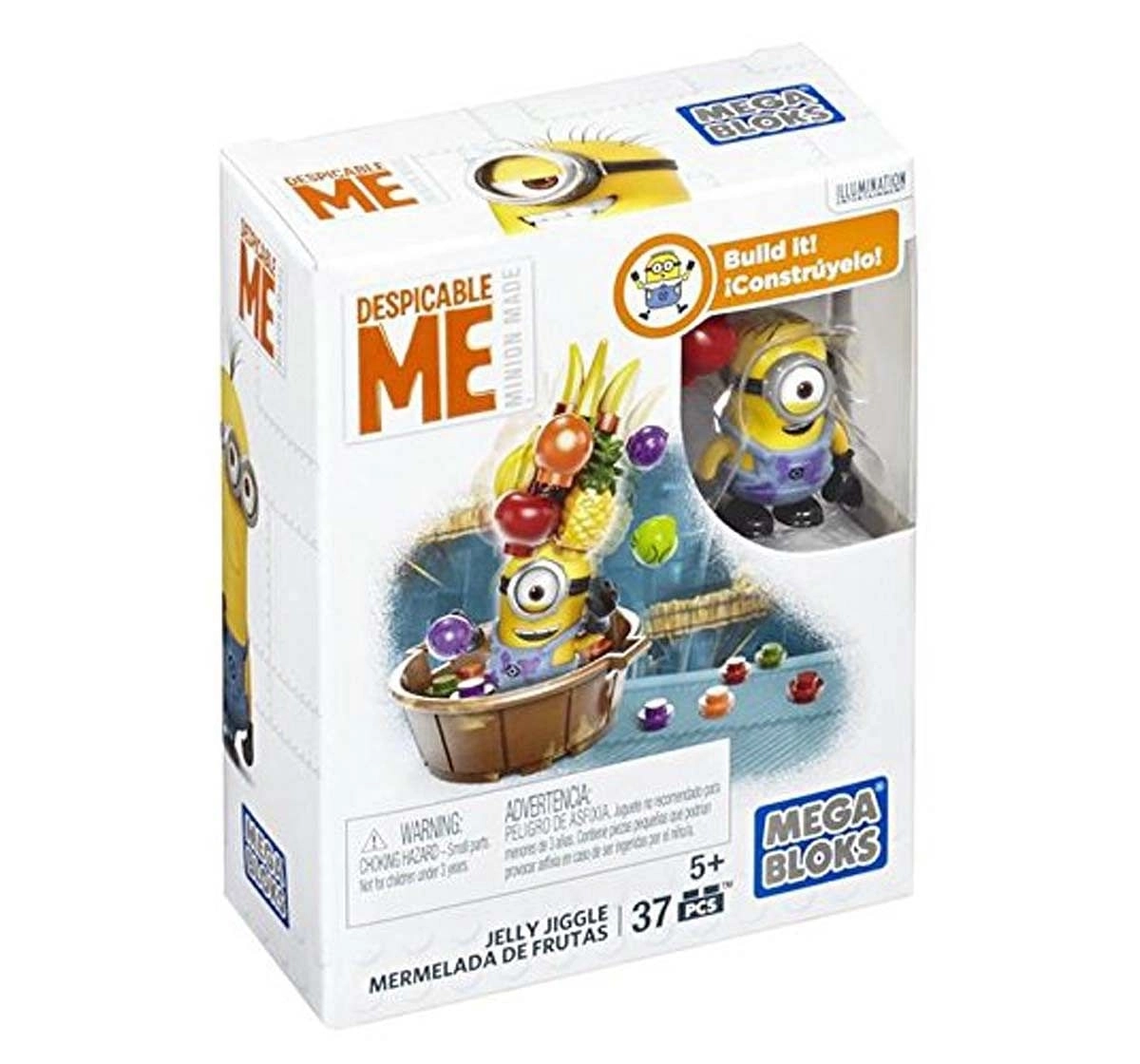 Mega Blocks Fun Pack, Multi Color Toddler Blocks for Kids age 5Y+, Assorted