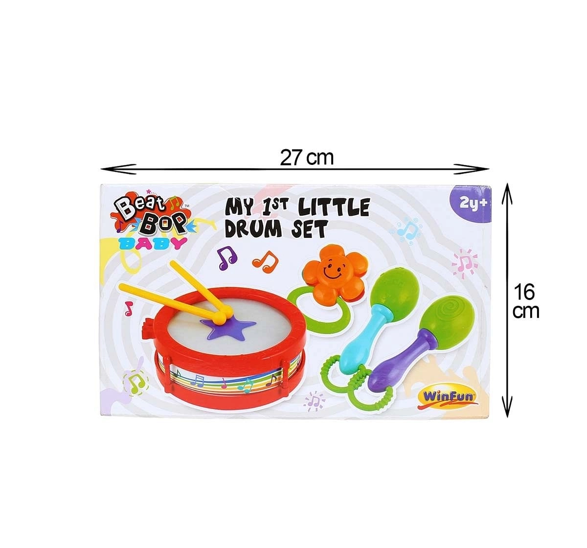 Winfun My 1St Band Kit, Red/Green Musical Toys for Kids age 24M+ 