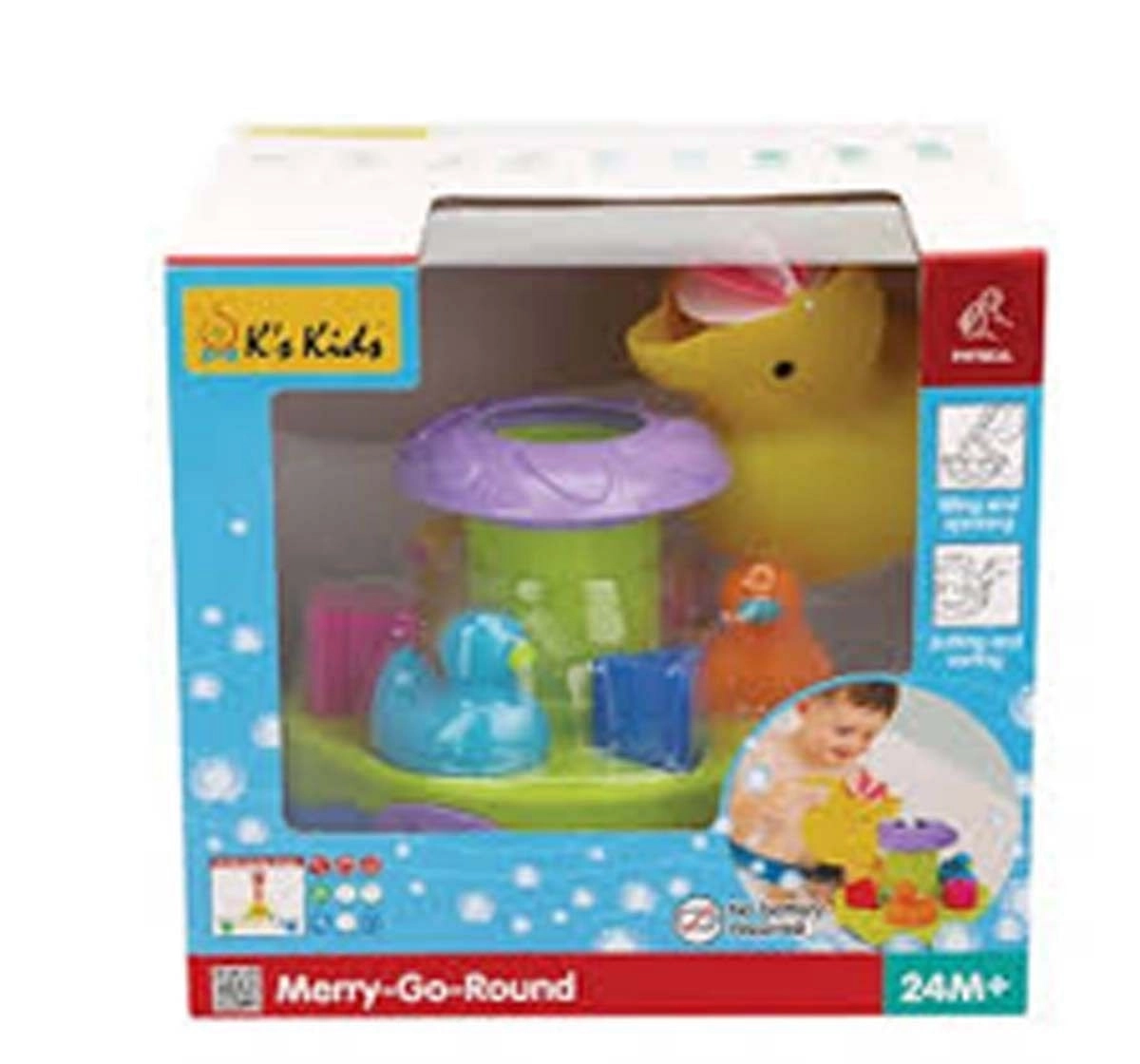 K'S Kids Merry Go Round Bath Toys & Accessories for Kids age 2Y+ 