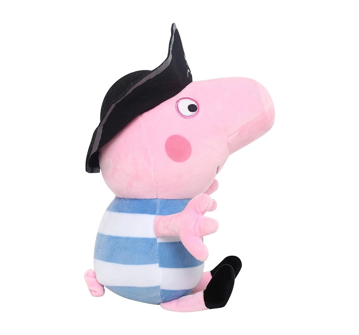 Peppa Pig In Pirate Costume Multi Color 30 Cm Soft Toy for Kids age 3Y+ - 30 Cm 