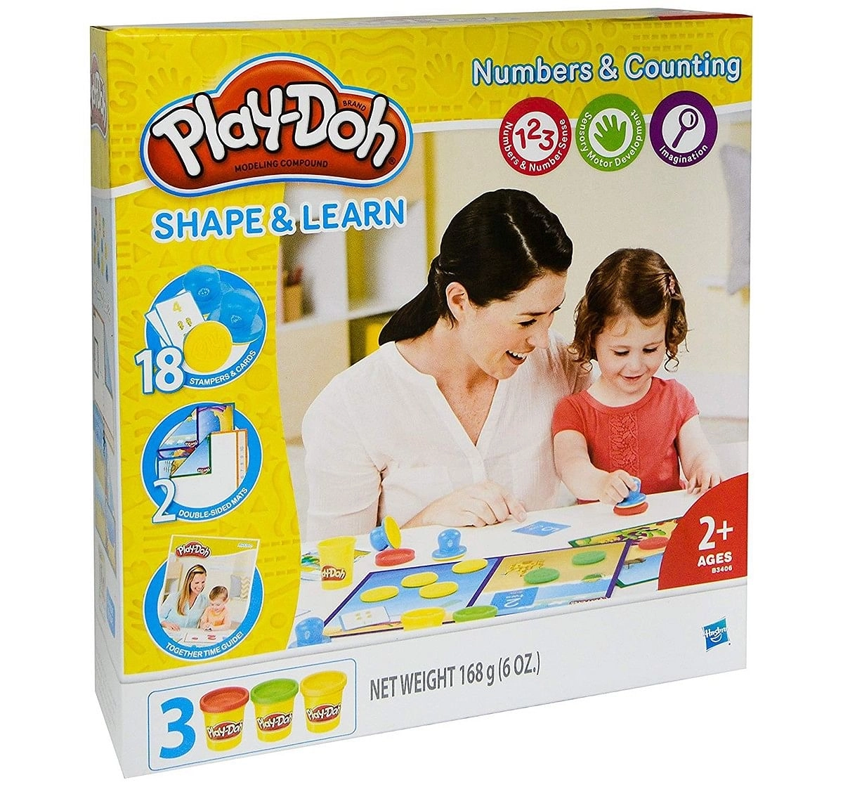 Play-Doh Shape and Learn Numbers and Counting   Clay & Dough for Kids age 3Y+ 