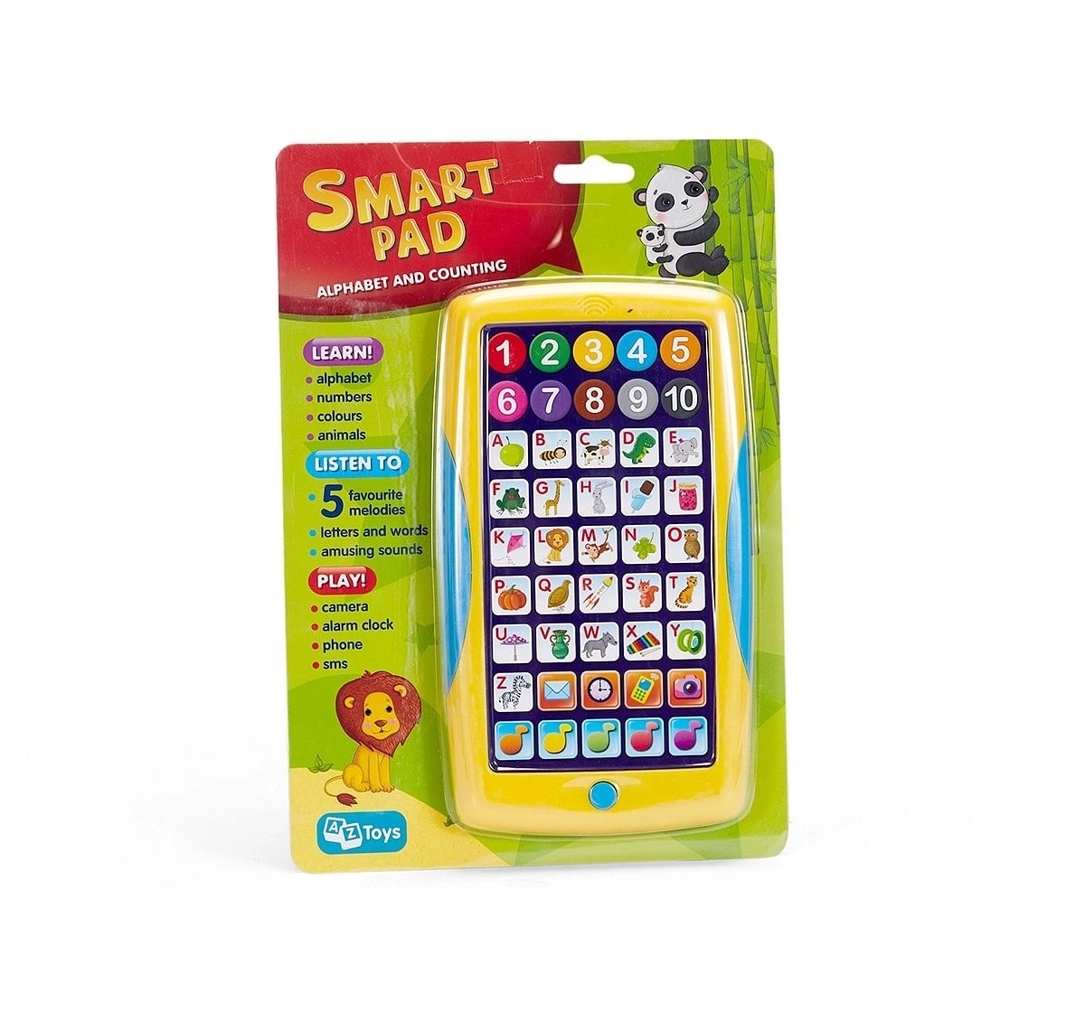 Comdaq AZ Smart Pad Multicolor Learning Toy for Kids age 3Y+ 
