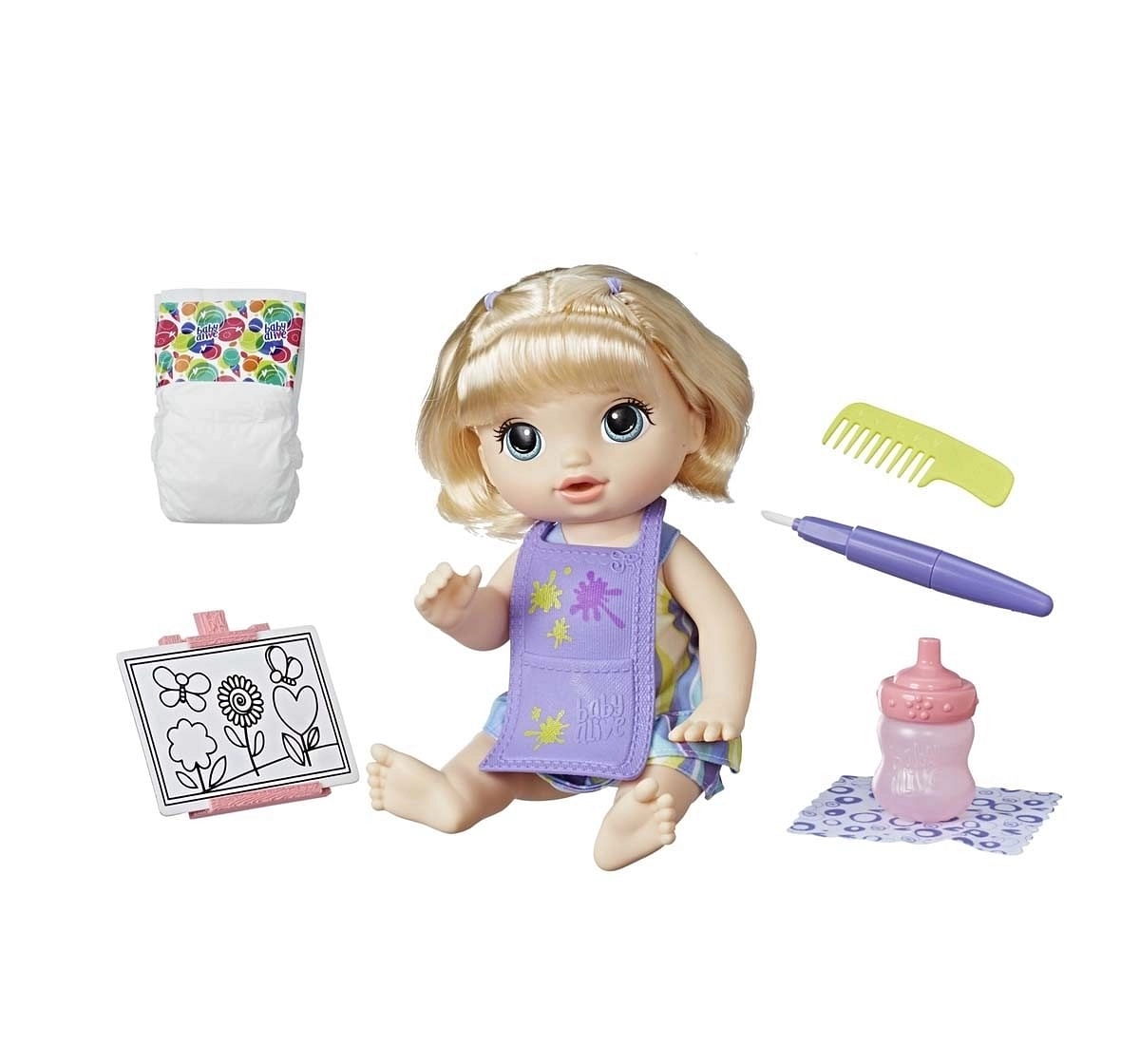 Baby Alive Finger Paint Baby Dolls & Accessories for Age 3Y+