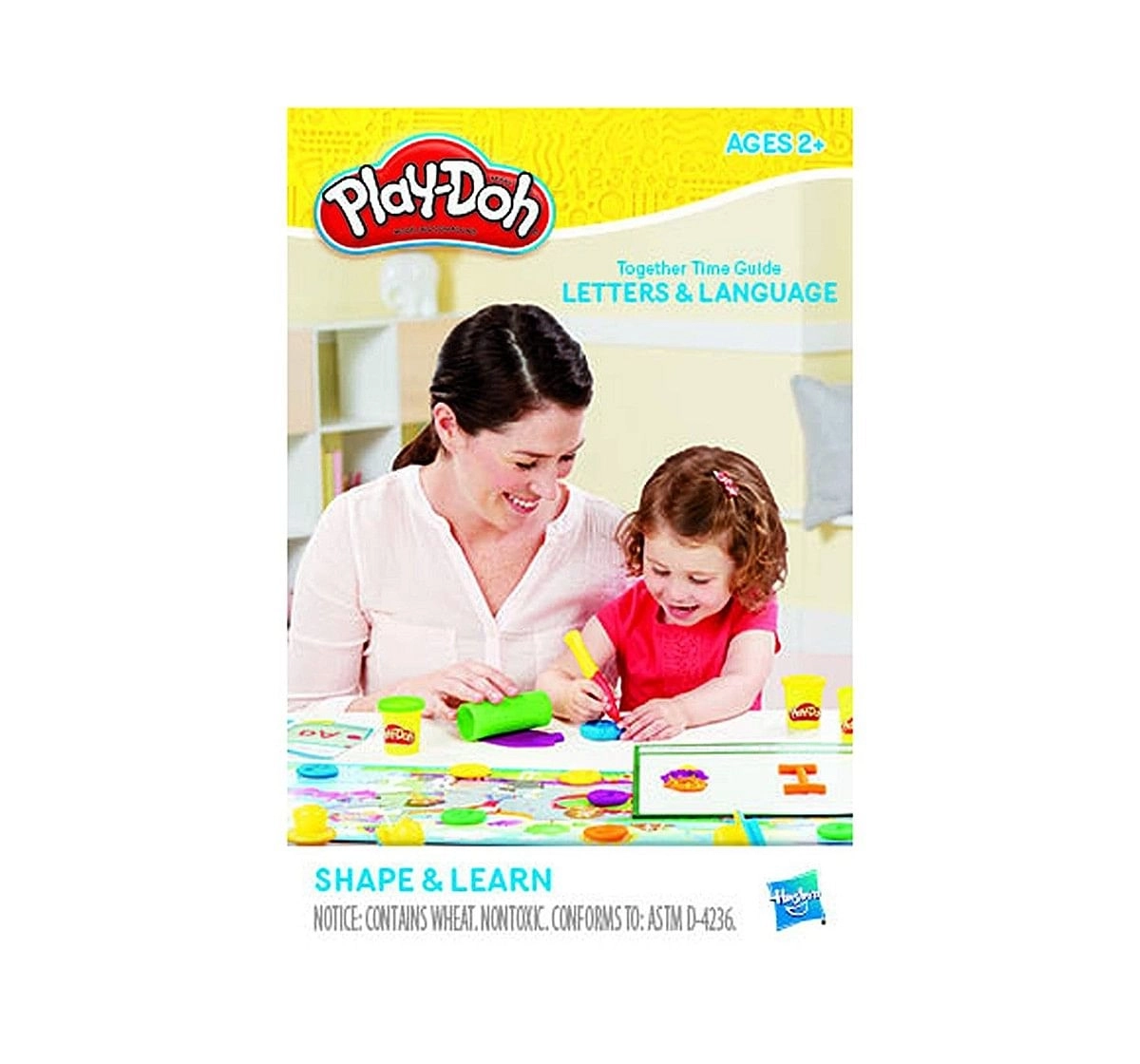  Play-Doh Shape and Learn Letters and Language  Clay & Dough for Kids age 12M+ 