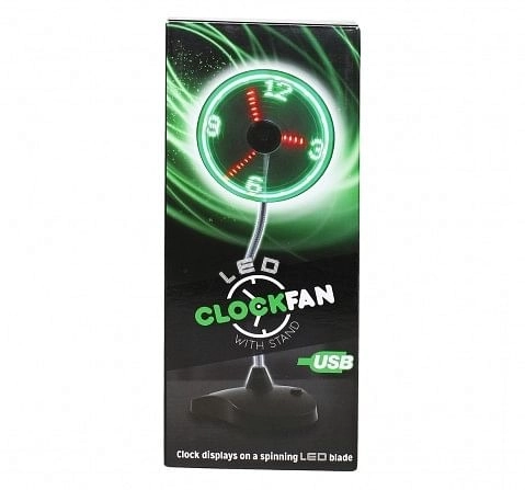 Red5 Led Clockfan With Stand