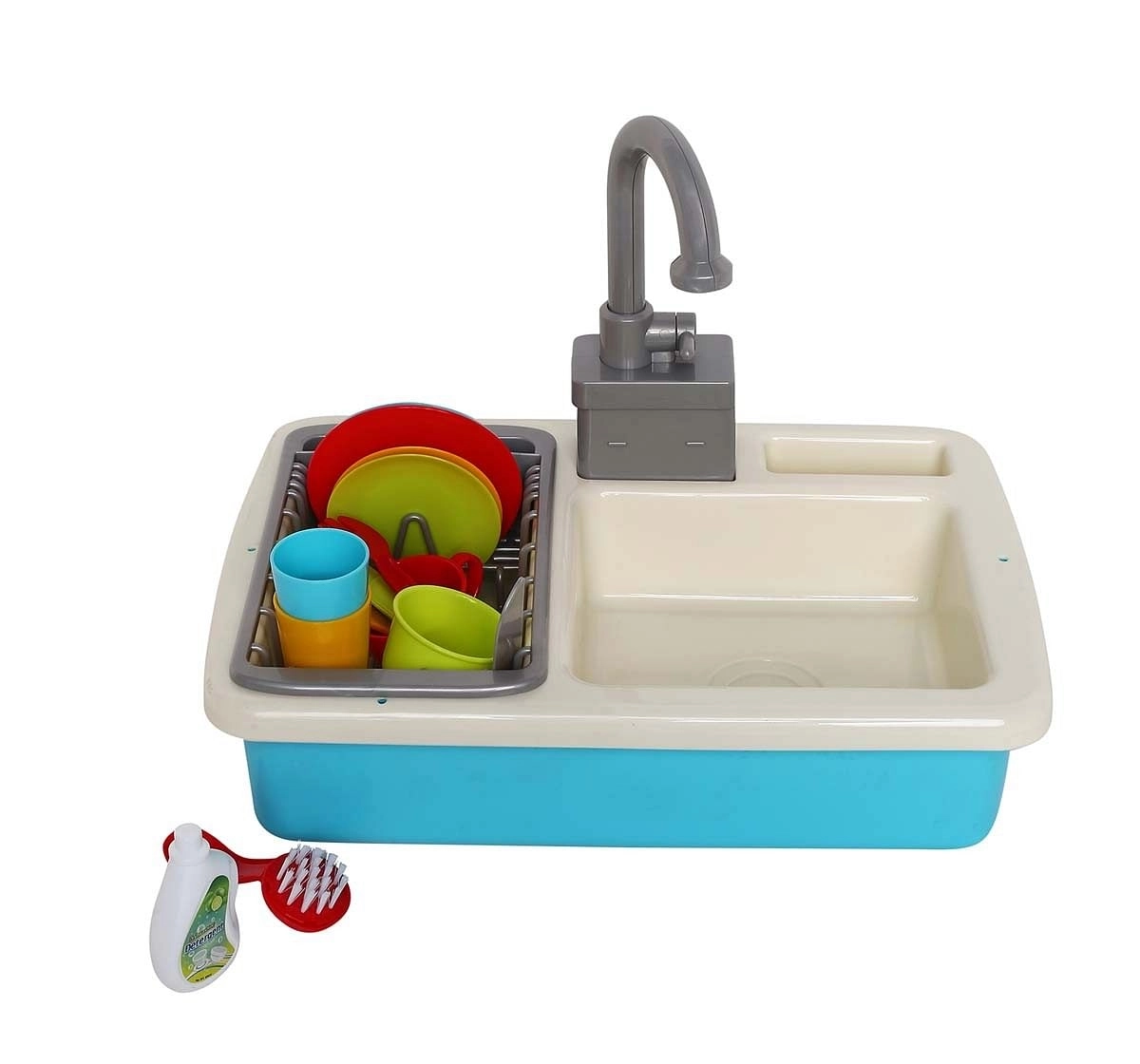 Play Time Blue Kitchen Sink Set & Appliances for age 3Y+ 