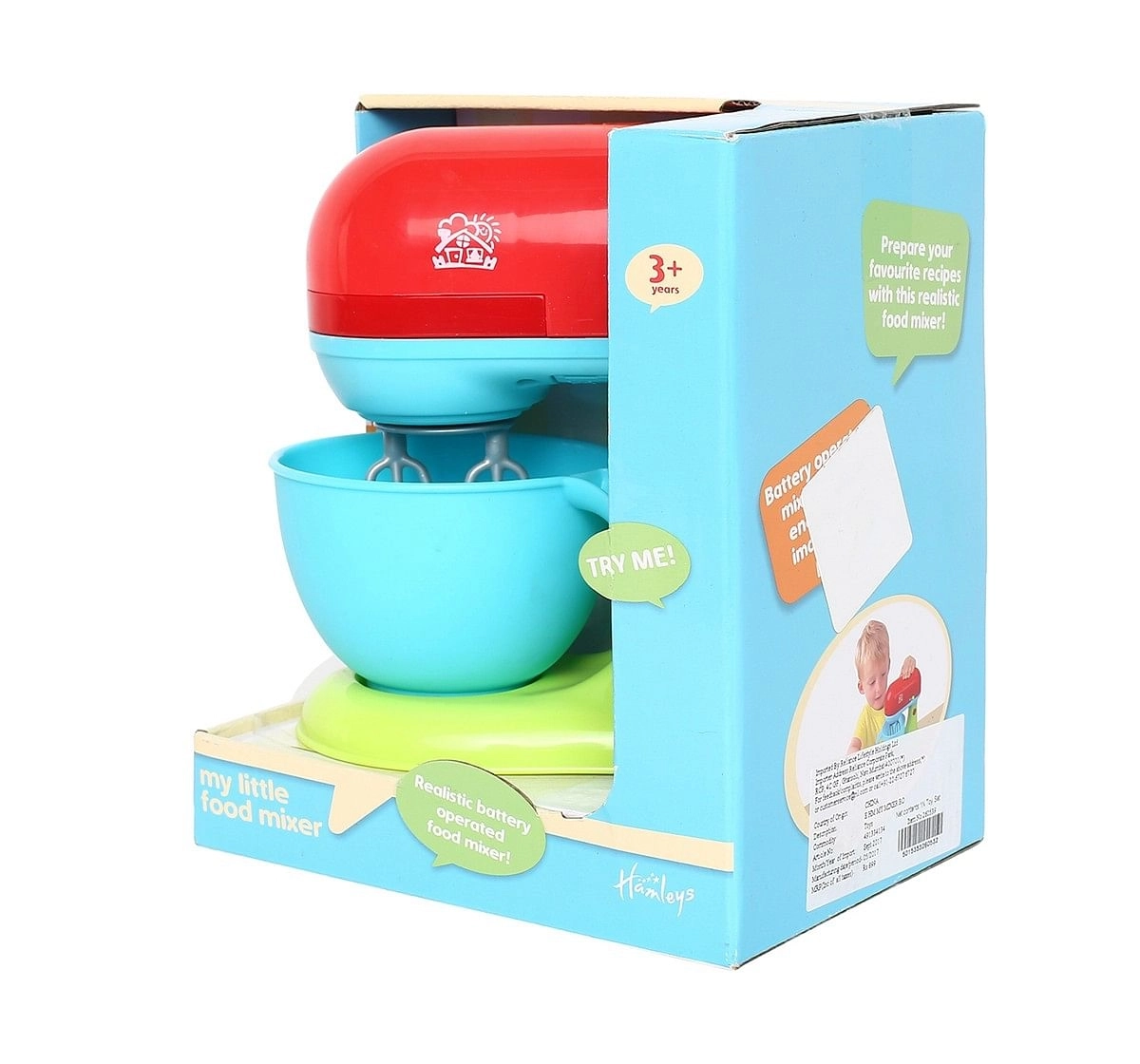  Hamleys Play Time Food Mixer Toy Kitchen Sets & Appliances for age 3Y+ 