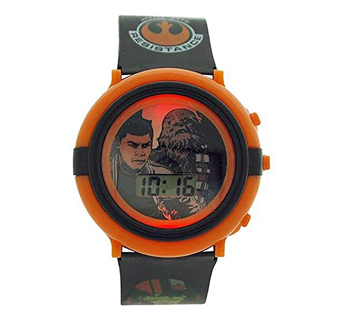 Star Wars Digital Wrist Watch-Novelty for Kids age 3Y+ (White)
