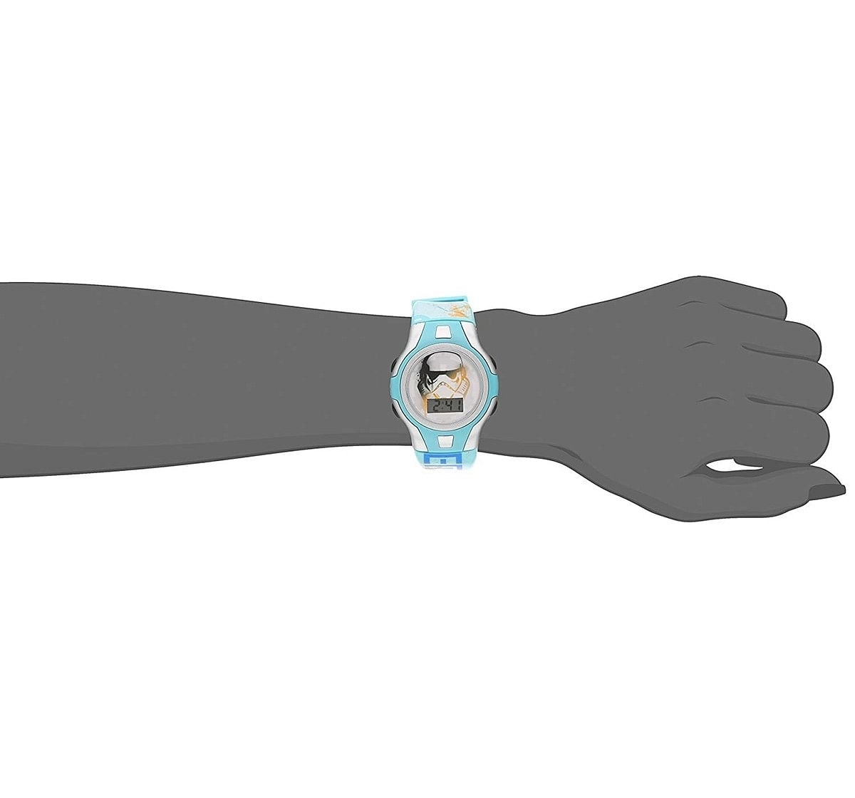 Star Wars Digital Wrist Watch-Novelty for Kids age 3Y+ (Blue)