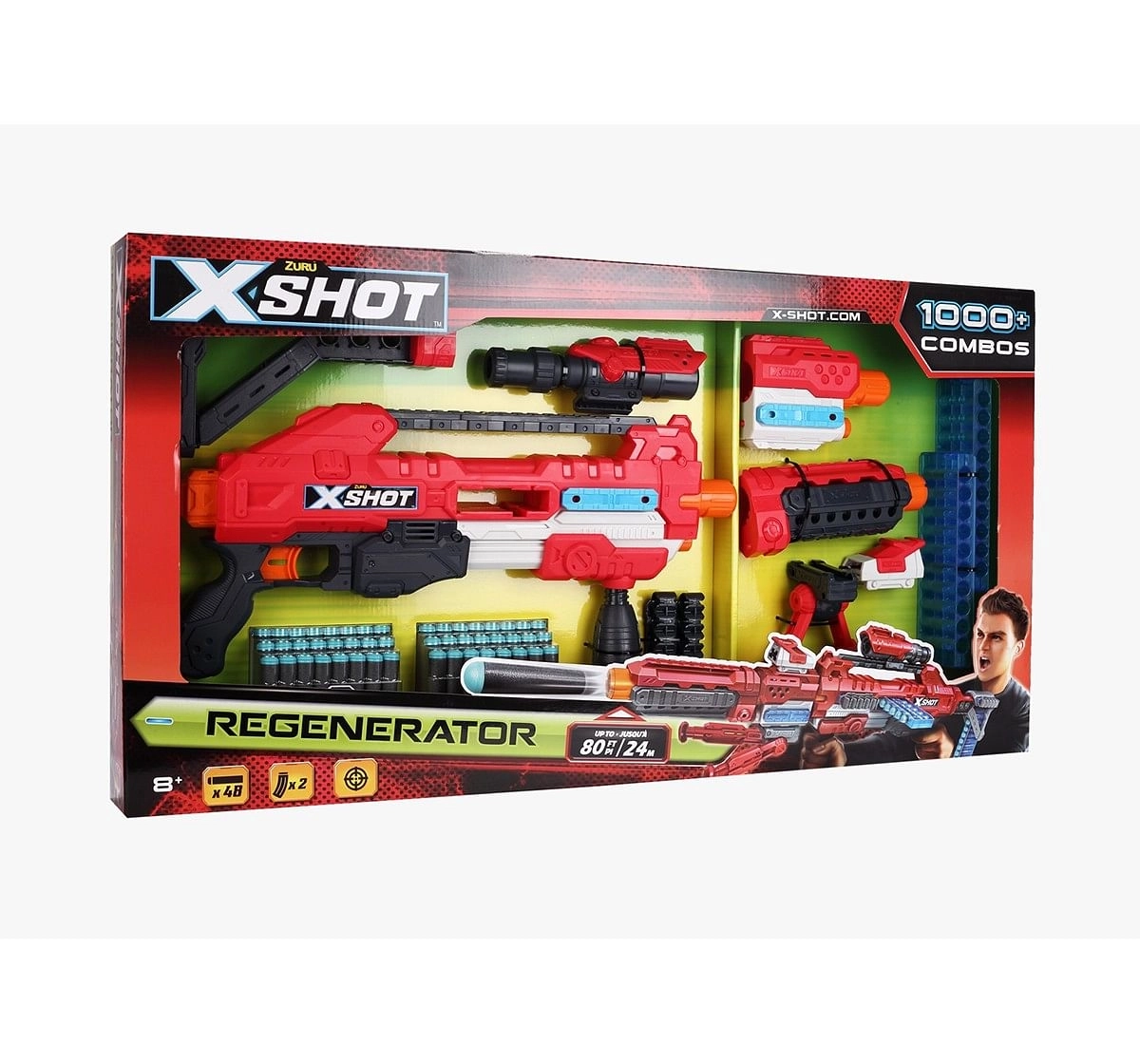 X-Shot Excel Regenerator Blasters for Kids age 8Y+ 